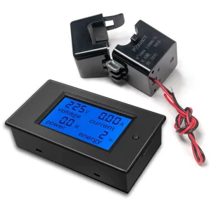 PZEM-061 4-in-1 Single Phase Digital Electric Power Meter Energy Meters Ampere Ammeter Voltage Meter Split CT
