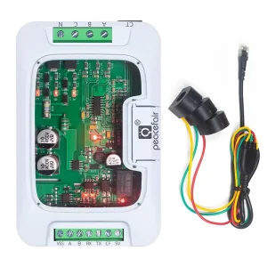 PZEM-6L24 3-Phase AC Energy Meter Module 100A 380V RS485 Modbus RTU Power Monitor with kWh PF Frequency Coil CT