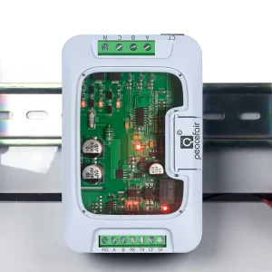PZEM-6L24 Din Rail Three-Phase Power Meter AC Voltage Current with TTL & RS485 Modbus Output Energy Meters with CT