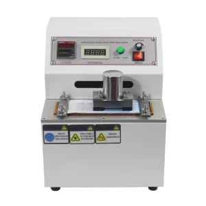 Paper Ink Rub Resistance Tester Ink Discoloration Test Machine Paper Test Equipment