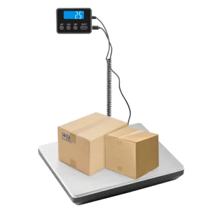 Parcel Scale LED Display 200kg Stainless Steel Large Cargo Parcel Scale E Commerce Weighing Scale