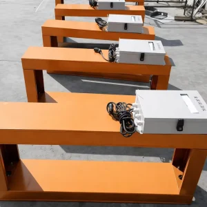 Passage Window Type Belt Metal Detector for Mining Quarry Conveyor System Auto Balance Anti False Trigger DCS