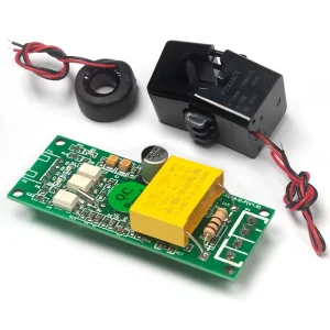 Peacefair PZEM 004T D P Smart Energy Monitor 32A 63A 100A Single Phase Volt Amp Modbus RTU Pin Connector TTL Frequency Power