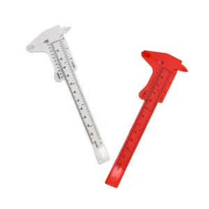 Permanent Inch Scale MINI Precision Makeup Eyebrow Plastic Caliper 80/150 MM Tool Vernier Measuring Tattoo Ruler
