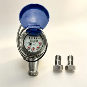 Photoelectric Direct Reading Remote Water Meter Brass IP68 Accurate No Error DN15 DN100 Wired Wireless Compatible