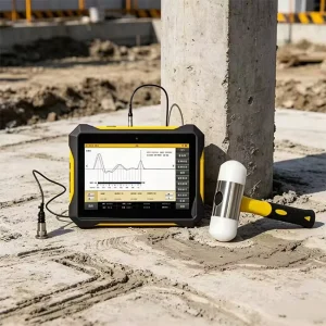 Pile Integrity Test Dynamic Measuring Instrument Concrete Scanner Test Equipment