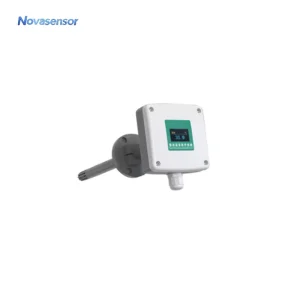 Pipeline Duct Type Wind Speed Sensor High Precision IP65 Protection Operating -10~50 Measuring Instrument