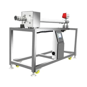 Pipeline Metal Separator for Fluid Sauces On line Detection and Automatic Rejection Specialized for Liquid Viscous Food