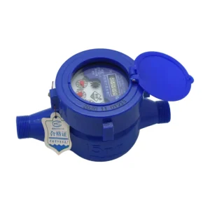Plastic Body Mechanical Water Meter Dry Dial ABS Water Meter High Cost Performance for Overseas Tender Projects
