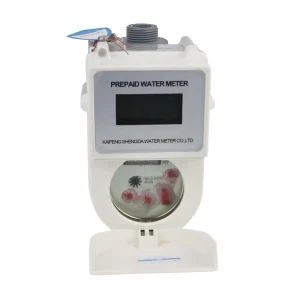 Plastic Body Prepaid Multijet Velocity Water Meter with RFID Card and Reed Pulse IP68 Protection OEM Customizable DN15-25