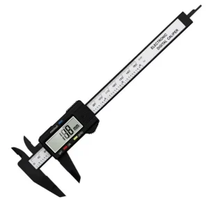 Plastic Digital Caliper Electronic Digital Vernier Caliper 100mm 150mm High Strength Plastic Caliper No Battery