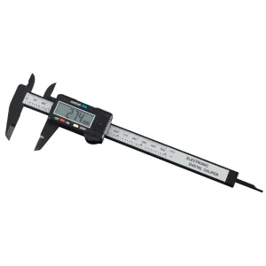 Plastic Electronic Digital Vernier Caliper 0 150mm 0.1mm Accuracy Jewelry Use