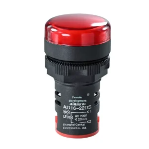 Plastic LED Power Indicator Light AD16 22DS Working Signal Light AC 220V 24V 380V Red Green Yellow