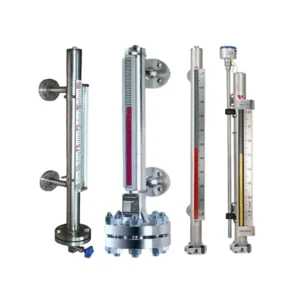 Plastic Magnetic Float Flap Level Gauge HART 4 20mA Signal Industrial Tank Level Measurement Instrument IP65