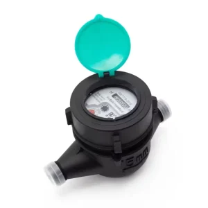 Plastic Mechanical Water Meter Measuring Water Flow DN15 Plastic Nylon Dry Dial Multi Jet Cold Mechanical Water Meter
