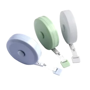 Plastic Sewing Tailor Craft 1.5M Soft Flexible Double Scale Tape Measure with 3m Max Length for Body Measurement