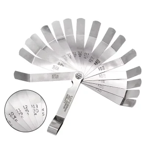 Plug Gauge Clearance Gauge Stainless Steel High Precision Single Piece Valve Plug Gauge Measuring 0.127 0.508MM