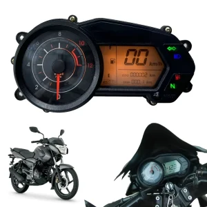 Plug and Play LCD Digital Panel Speed Measuring Instrument Mileage Meter Tachometer for Kawasaki Rouser NS125Fi Pulsar 135