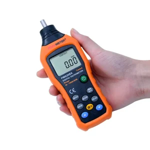 Pm6208b Digital Tachometer Non contact Speed Measuring Instrument Range 50 19999rpm Measures 50mm~250mm