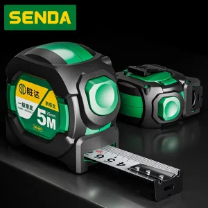 Pocket Tape Measure with Rubber Coating and Self-locking Tape Measure Soft Tape Measure Support Custom logo Pocket Tape Measure