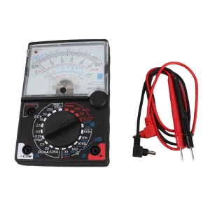 Pointer Multimeter Ammeter Voltmeter Ohmmeter with Probes Teaching Aids Maintenance Tool YX-360TRE-L-B (with Buzzer)