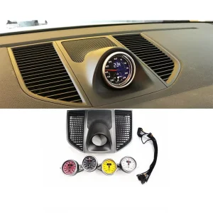 Porsche Macan 95B Dashboard Stopwatch Clock Kit Interior Timer Gauge Upgrade Auto Parts