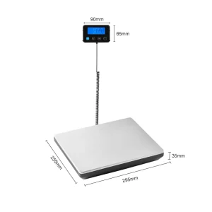 Portable 200kg Electronic Weighing Scale Postal Platform Scale for Heavy Things
