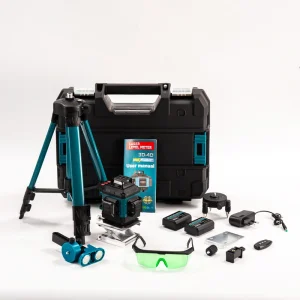 Portable 4D 16 Line Automatic Rotating Laser Level 360 Degree Coverage High Accuracy Laser Level Tile Floor Outdoor Nivel Laser