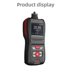 Portable 5 in 1 Gas Analyzers for Industry CO H2S O2 Ex CO2 Meters with Built in Pump