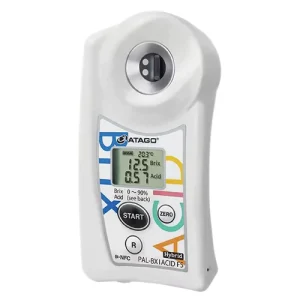 Portable Auto Digital Refractometer Pocket Brix-Acidity Meter Multi Fruits Master Kit PAL-BX|ACID F5