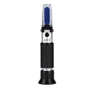 Portable Auto Fructose Sucrose 0-5% Brix Meter Handheld Sugar Content Refractometer for Candy Industry
