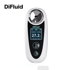 Portable Auto Refractometer Digital Brix Refractometer Handheld Device for Juice Fruit Coffee Measurement