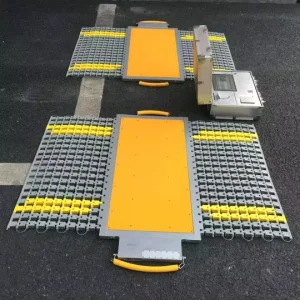 Portable Axle Weighing Scale with Cumulative Weighing and Data Recording Functions