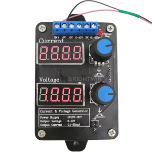 Portable BRIGHTWIN BRT VIG Precision Analog 0-10V 4-20mA Signal Current Voltage Generator with 5VDC Power Output