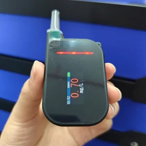 Portable Bluetooth Fuel Cell Alcohol Tester High Precision Pocket Breathalyzer for Staff Daily Safety Screening
