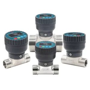 Portable DN15 20 25 32 50 Digital LCD Quantitative Controller Flow Meter Display Total Instant Flow With Pulse RS485 Signal