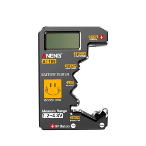 Portable Digital AAA Battery Tester Remaining Power Detection
