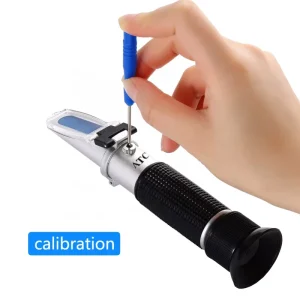 Portable Digital Display Honey Meter Refractometer Handheld 58~90% Brix Analyzer