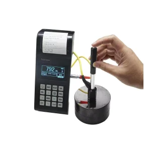 Portable Digital LEEB Hardness Tester Kit High Accuracy Metal Hardness Gauge for Steel Alloy Cast Iron with Data Storage