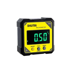 Portable Digital Level Inclinometer Magnetic Digital Protractor Angle Measuring Tool for Construction Repair