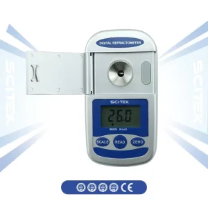 Portable Digital Refractometer 0 45% 58 92% Simple Touch Buttons Easy to Carry Automatically Compensate for Temp.