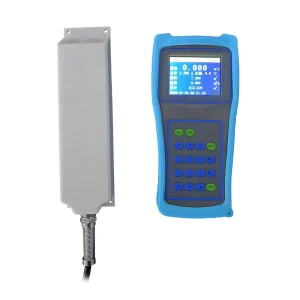 Portable Doppler Flow Velocity Meter ABS Material +/-1% Accuracy 0.001-9999 m/s Flow Rate Channel River Water Level Flow
