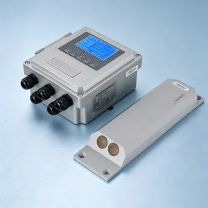 Portable Doppler Ultrasonic Flow Velocity Meter OEM RS485 Digital LCD 1% Accuracy 0.01 10m s Measurement Range 0 10m Liquid