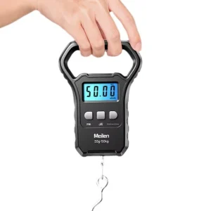 Portable Electronic Scale 50kg High Precision Fishing Express Weighing Spring Scale Small Commercial Hanging Hook Weighing