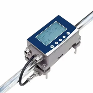 Portable External Clamp Liquid Ultrasonic Flow Meter DN15 DN40 Clamp Pipeline Flowmeter
