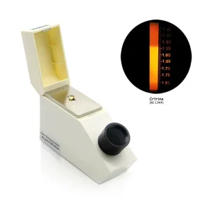 Portable Gemological Gem Refractometer with Testing Range 1.35~1.85 Built in LED Illumination