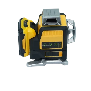 Portable Green 12 Lines Self leveling Level Dual Power Supply IP65 Waterproof 50m Range Shockproof Housing Cabinet Wall Leveling