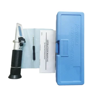 Portable Handheld Industrial Aluminum Car Vehicle Refractometer HA-417ATC Auto Propylene Ethylene Glycol Battery Fluid