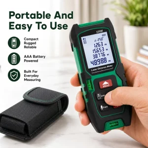 Portable Handheld Smart Infrared 40m 60m 80m 100m LCD Laser Measuring Tool Laser Rangefinder for Room