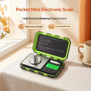 Portable Jewelry Scale Weights Toolbox High Precision 0.001g Household Electronic Scale